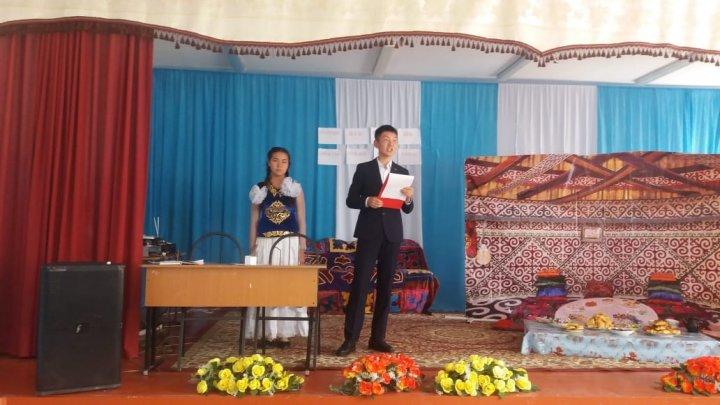 №34 орта мектебінде   Абай Құнанбайұлының 175 жылдығына орай " Абай - дара, Абай - дана  қазақта" атты  мерекелік іс - шара  өтті.