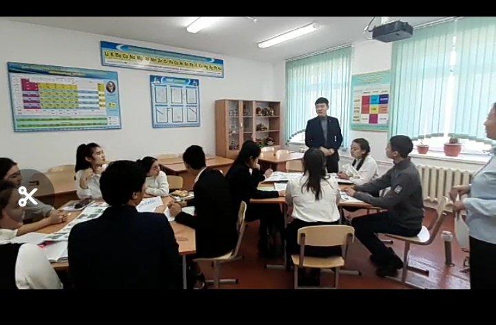 " Тәуелсіздік деп  соғады жүрегіміз" атты тақырыбында ашық сабақ өтті.  Пән муғ. Кененбаева.А.Ж.