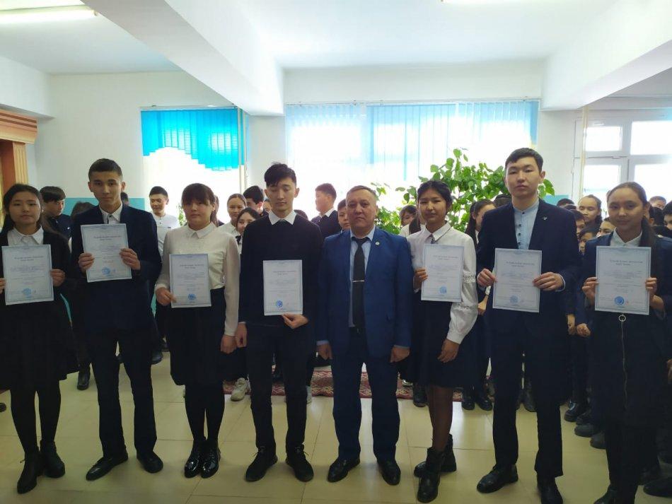 2019 жылғы жалпы білім  беретін пәндер бойынша  аудандық  олимпиада  жүлдегерлері.