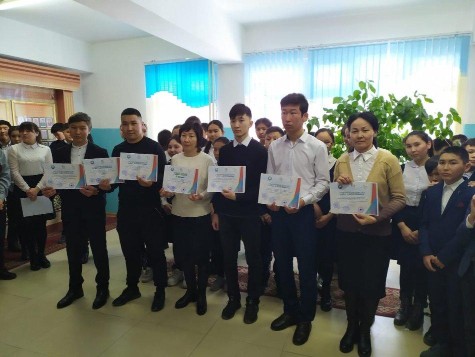 Облыстық  сахналық  қойылым байқауының   жеңімпаздары.