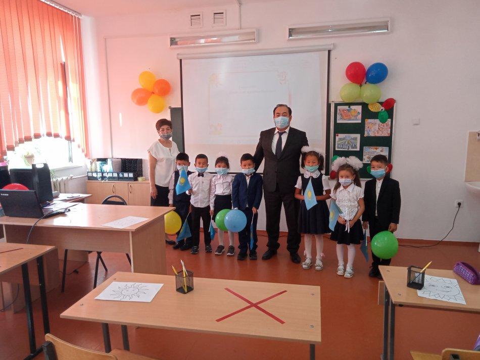 №34 М. Смағұлов атындағы  орта мектебінде  Білім күніне орай мерекелек  іс - шара өтті.