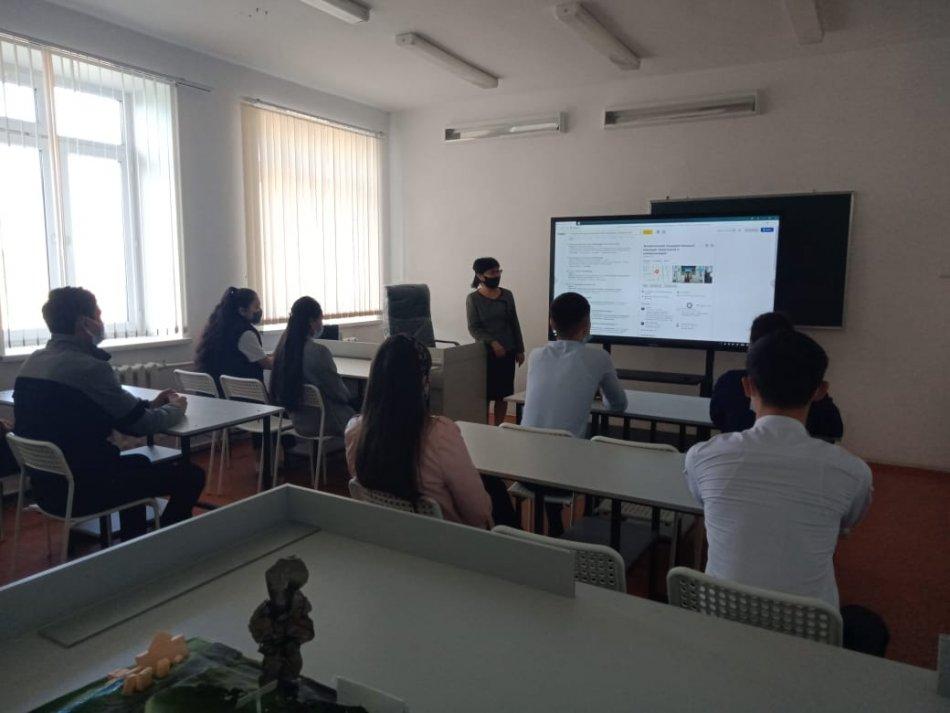 №34 М.Смағұлов атындығы орта мектебінде 9-11 c оқушылар арасында кәсіптік бағдар бойынша жұмыстар жүргізілді.