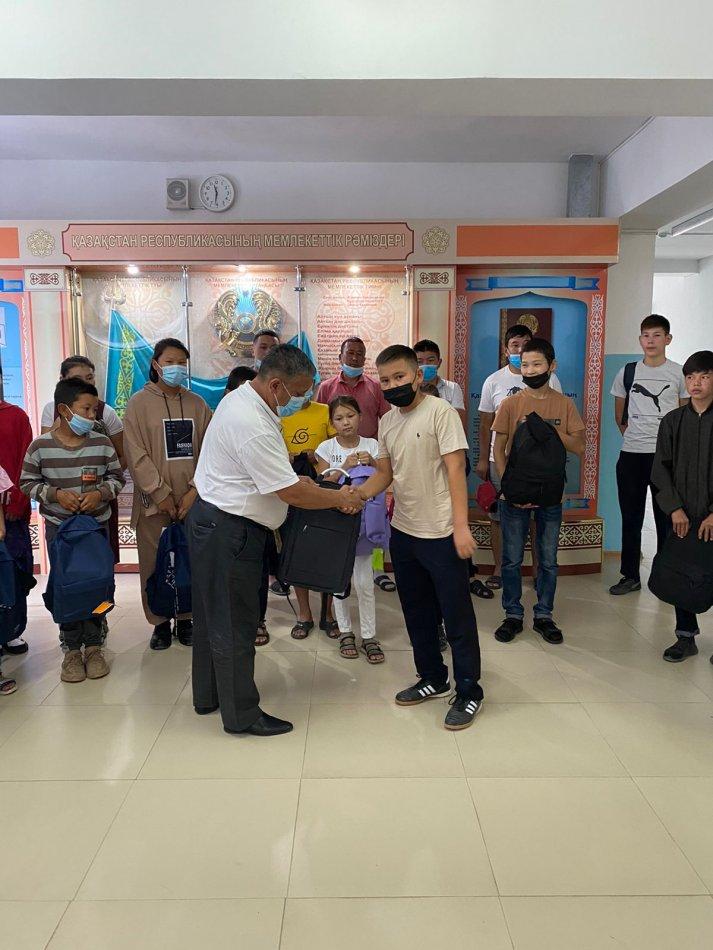 № 34 М. Смағұлов  атындағы орта мектепте " Мектепке жол" қайырымдылық  акциясы өтті.