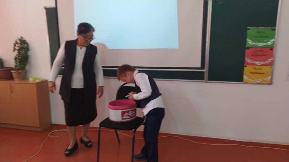 Ашық сабақ " Заттын атын білдіретін сөздер" 1 сынып