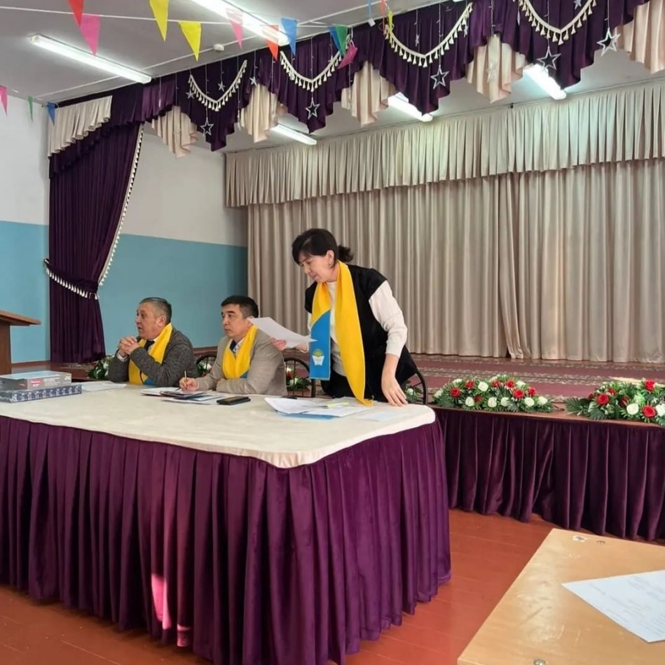 №34 М. Смағұлов атындағы орта мектебінің бастауыш кәсіподақ ұйымының 2019-2023 оқу жылына арналған есеп беру сайлау жиналысы өтті.