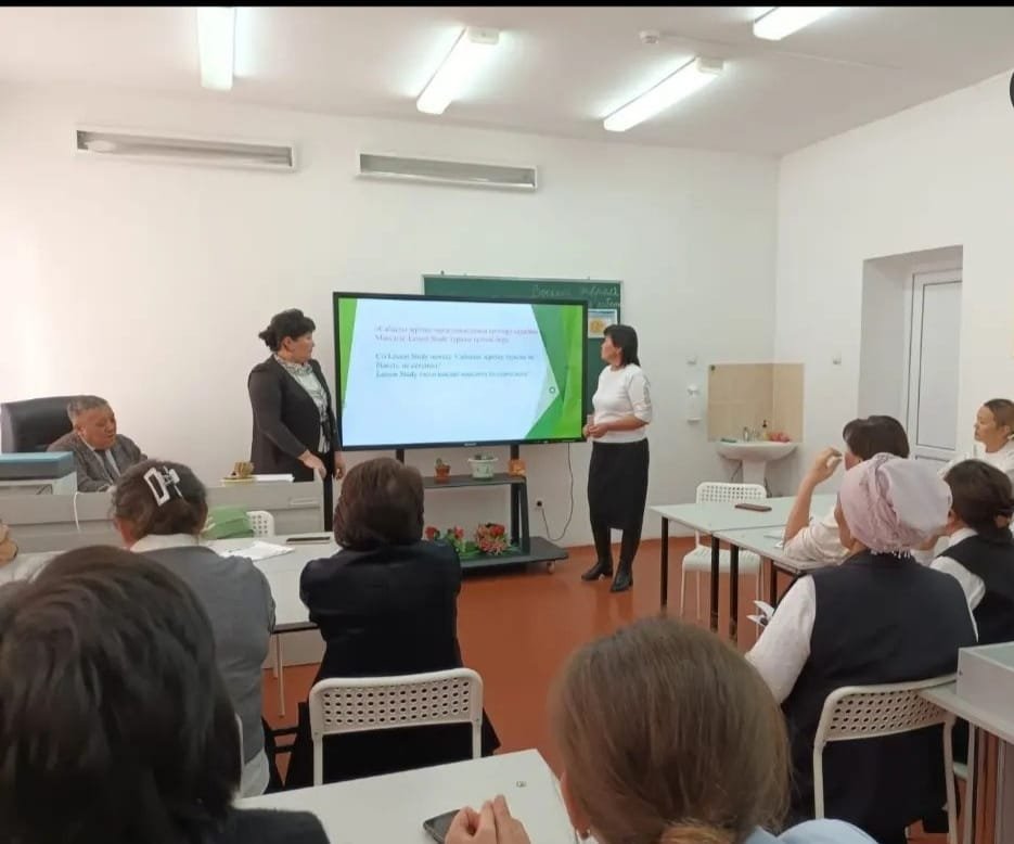 " Сабақты зерттеу - мұғалімнің уәжін арттыру туралы" тақырыбында химия пәнінің мұғалімі  Нурбекова Жамиля Алмабекқызы семинар сабақ өткізді.