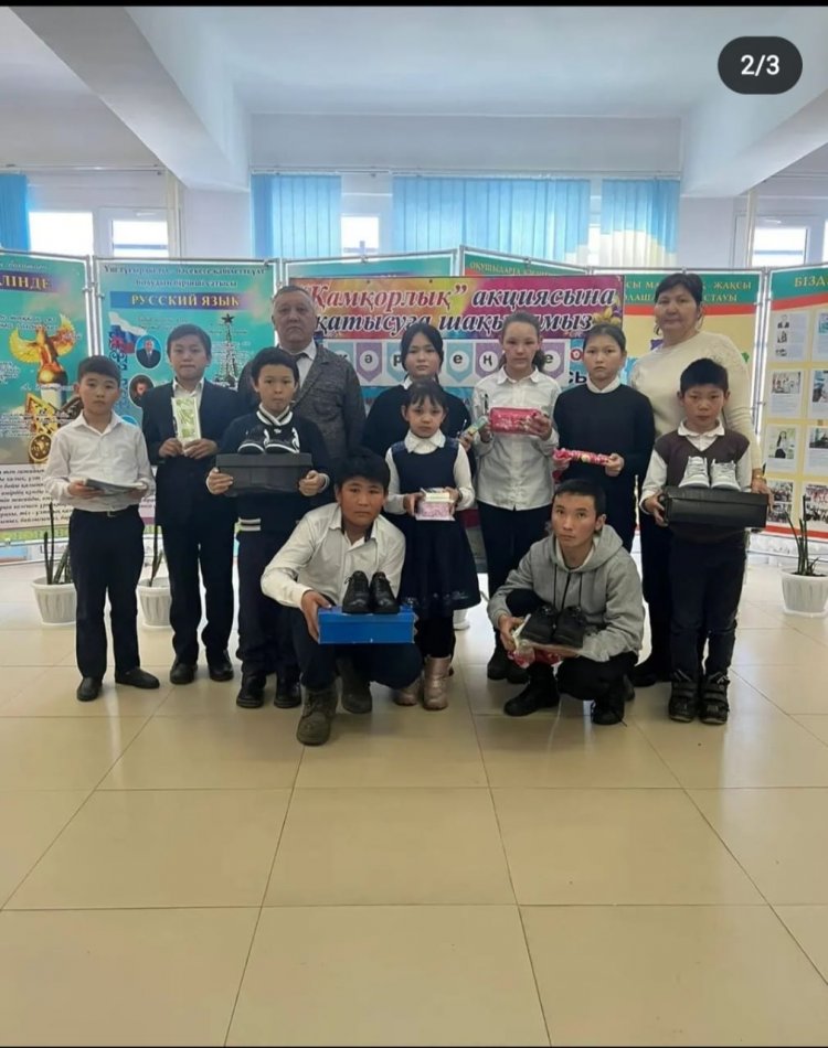 " Балаларға мейірім сыйла!" " Жақсылық жасауға ұмтылайық!" үндеуімен қайырымдылық жасау іс-шаралары ұйымдастырылды.