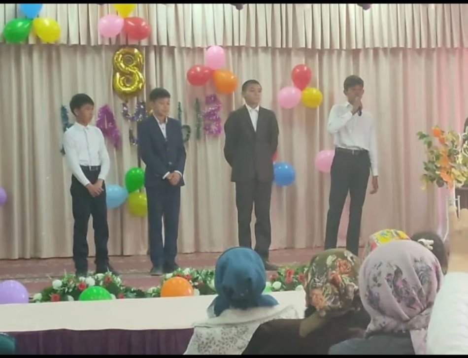 8 наурыз  Халықаралық әйелдер  күніне арналған  мерекелік іс- шара өткізілді.