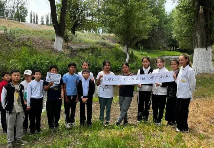 " Туған өлкем" республикалық фестивалі " Zhasyl ei"  ортаның экологиясы.