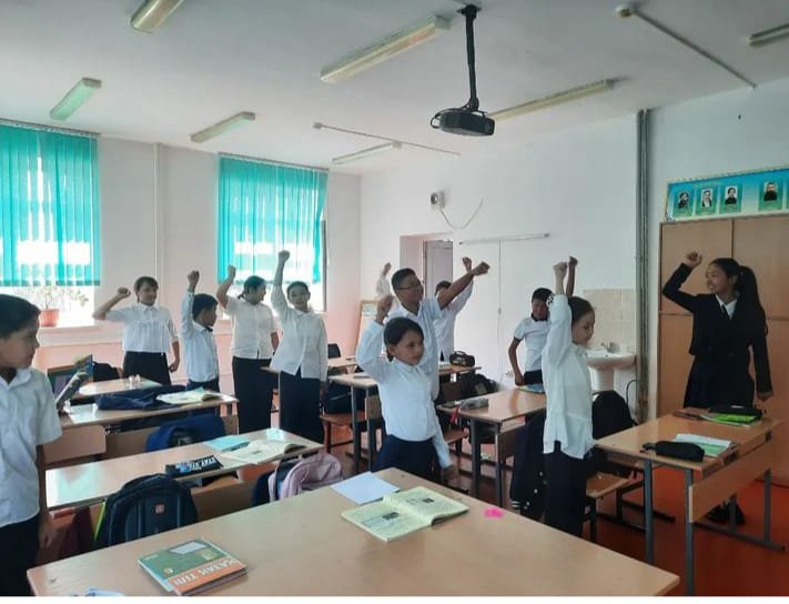 8 қыркүйек күні "Дене сергітуден" республика бойынша челленж өтті.Челленджге  барлық  мектеп білім алушылар қатысты.