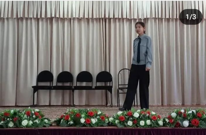 "Жас сарбаз - 2023" мектепішілік әскери - патриоттық армия әндері байқауы өткізілді.